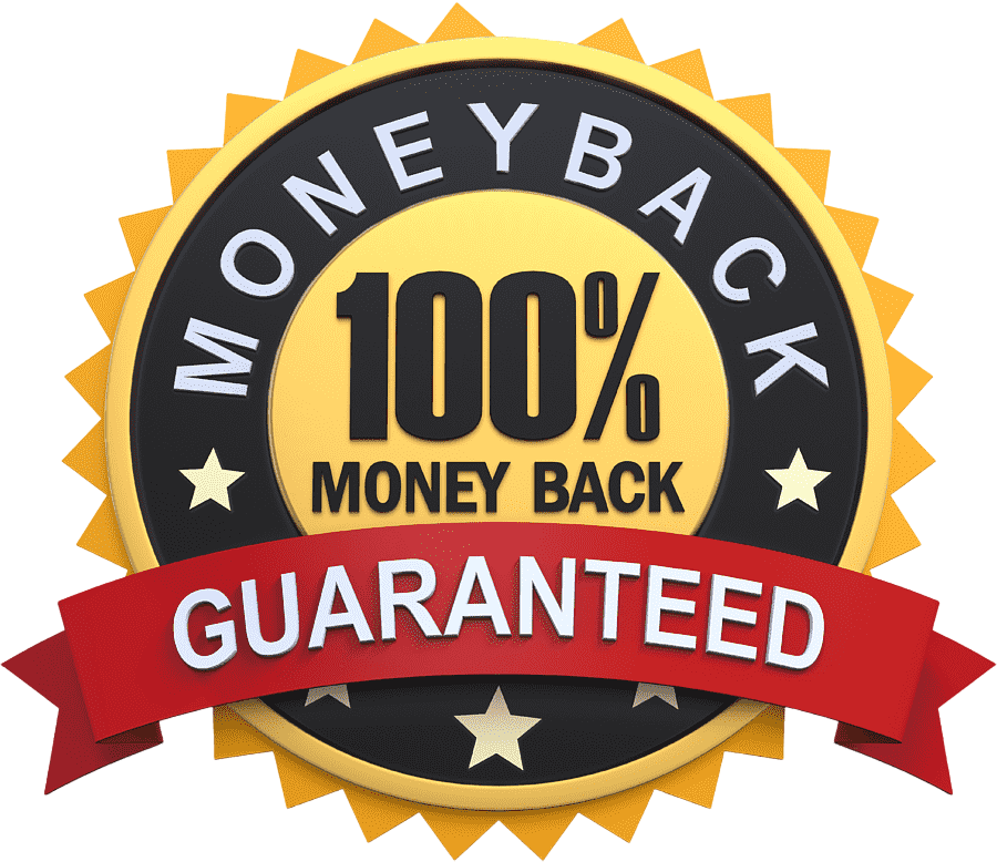 Pineal Guardian X 365-day money-back guarantee badge showing risk-free purchase for Spartamax gummies  Select 86 more words to run Humanizer.